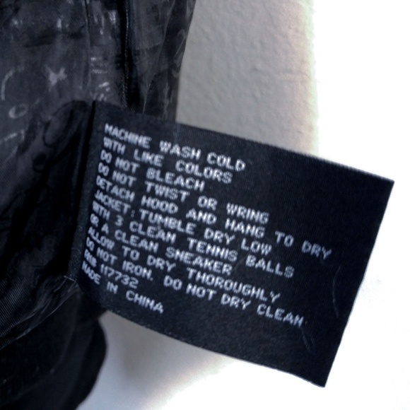 ZERO XPOSUR DOWN Coat Sz M Black Puffer Ski Jacket - Picture 7 of 8